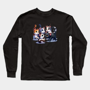 Gatti | Cats | Kittens Long Sleeve T-Shirt